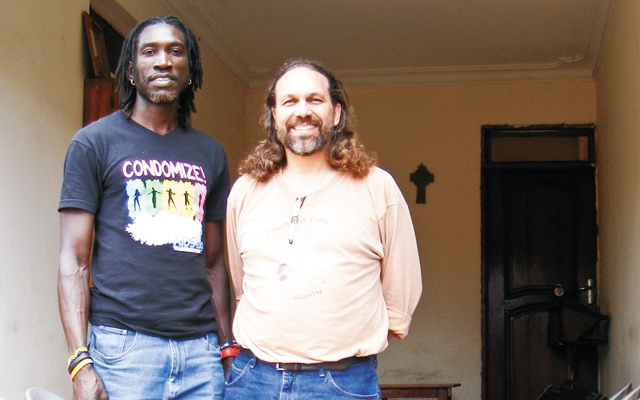 John “Longjones” Wambere is a well-known gay activist with SPECTRUM and David. Photo courtesy of David R. Weiss