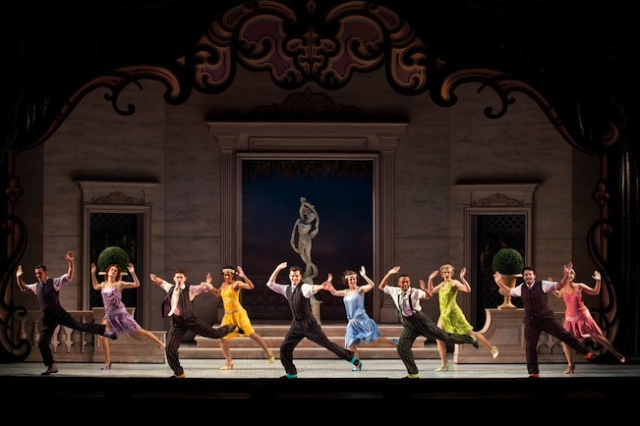 The Nice Work If You Can Get It national tour ensemble performs “Lady Be Good. Photo by Jeremy Daniel