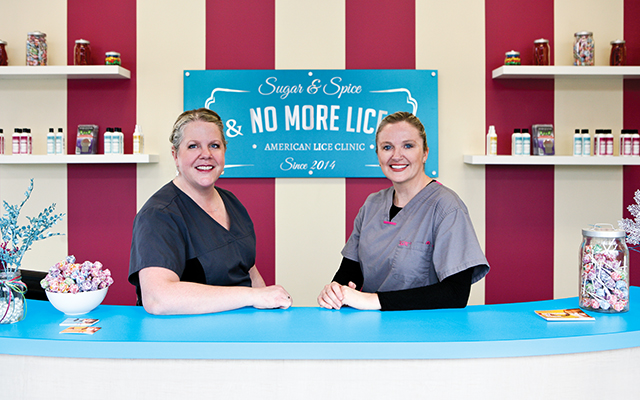 Jennifer Herbert and Jennifer DeChant take care of an ugly reality with a beautiful solution. Photo by Mike Hnida