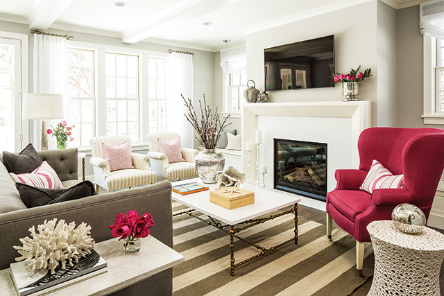 Interior design by Martha O'Hara Interiors; build by REFINED, LLC. Photography by Troy Thies Photography
