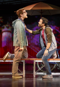 Anthony Rapp and Marc DeLaCruz in If/Then Photo by Joan Marcus