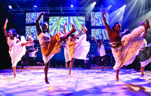 Step Afrika! Photo by Meredith Hanafi