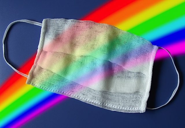 Medical Mask Rainbow Photo courtesy of BigStock/DzmitrySokalau