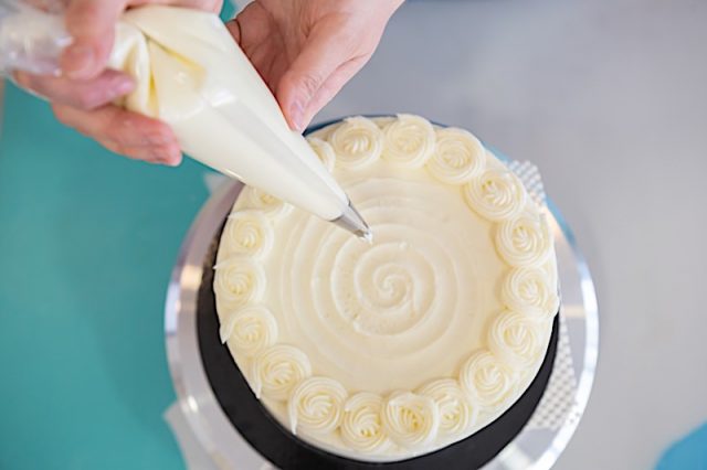 Pastry Chef Decorating Cake Photo courtesy of BigStock/JAVIER LARRAONDO