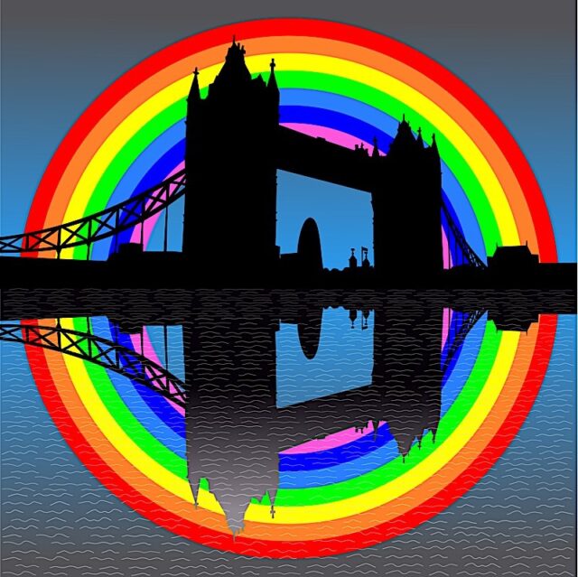 Tower Bridge With Rainbow Photo courtesy of BigStock/fintastique