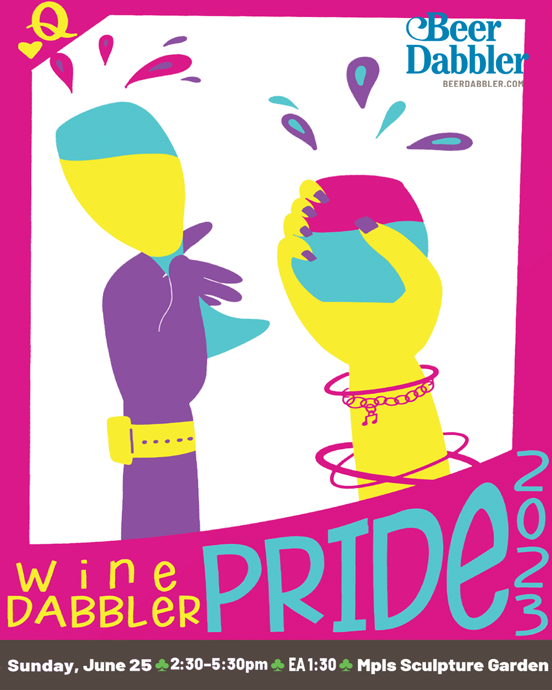 Win a Pair of Tickets to the Pride Wine Dabbler! - Vimarsana News