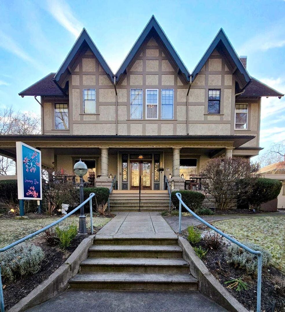 Exterior of The GG bed and breakfast.