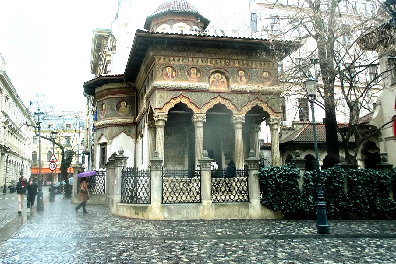 Orthodox Church in Bucharest, Romania.