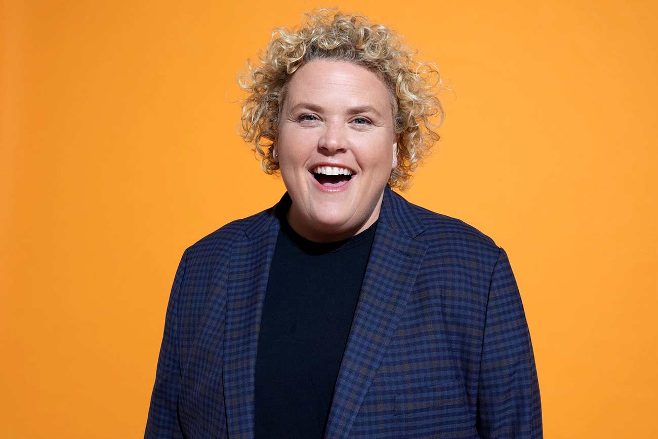 Headshot of comedian Fortune Feimster.