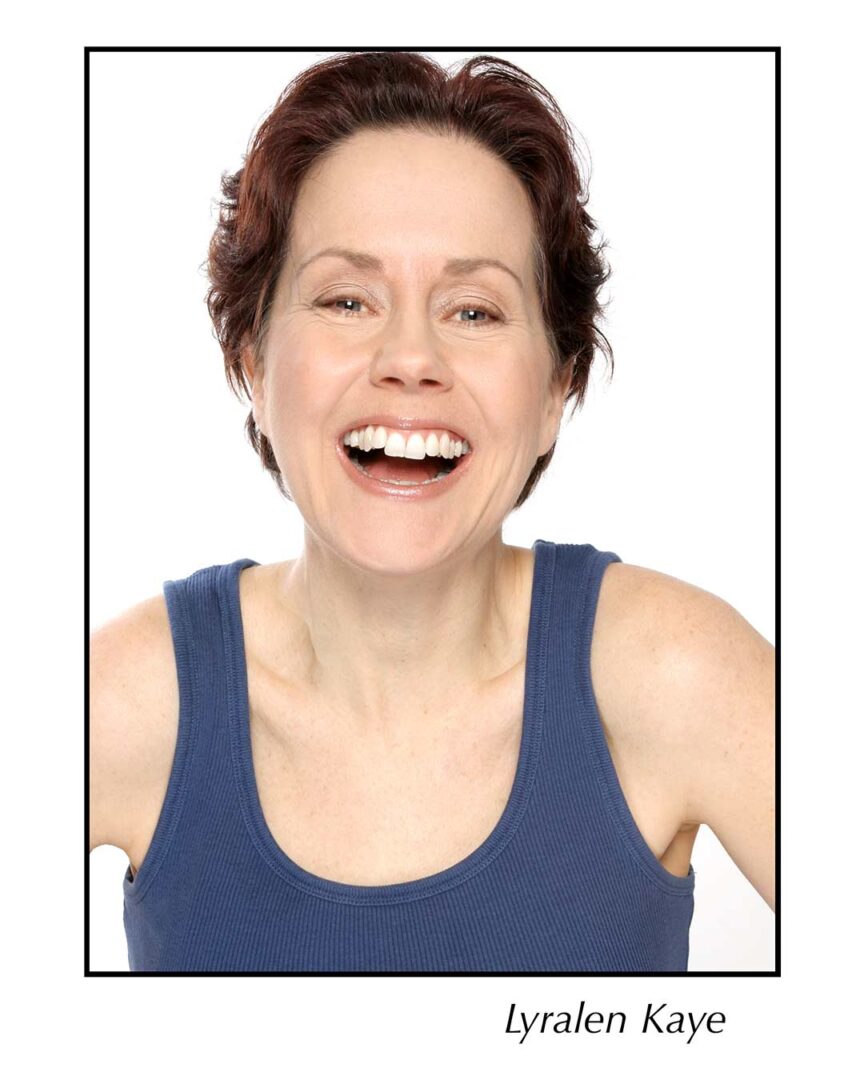 Professional actor headshot of Lyralen Kaye.