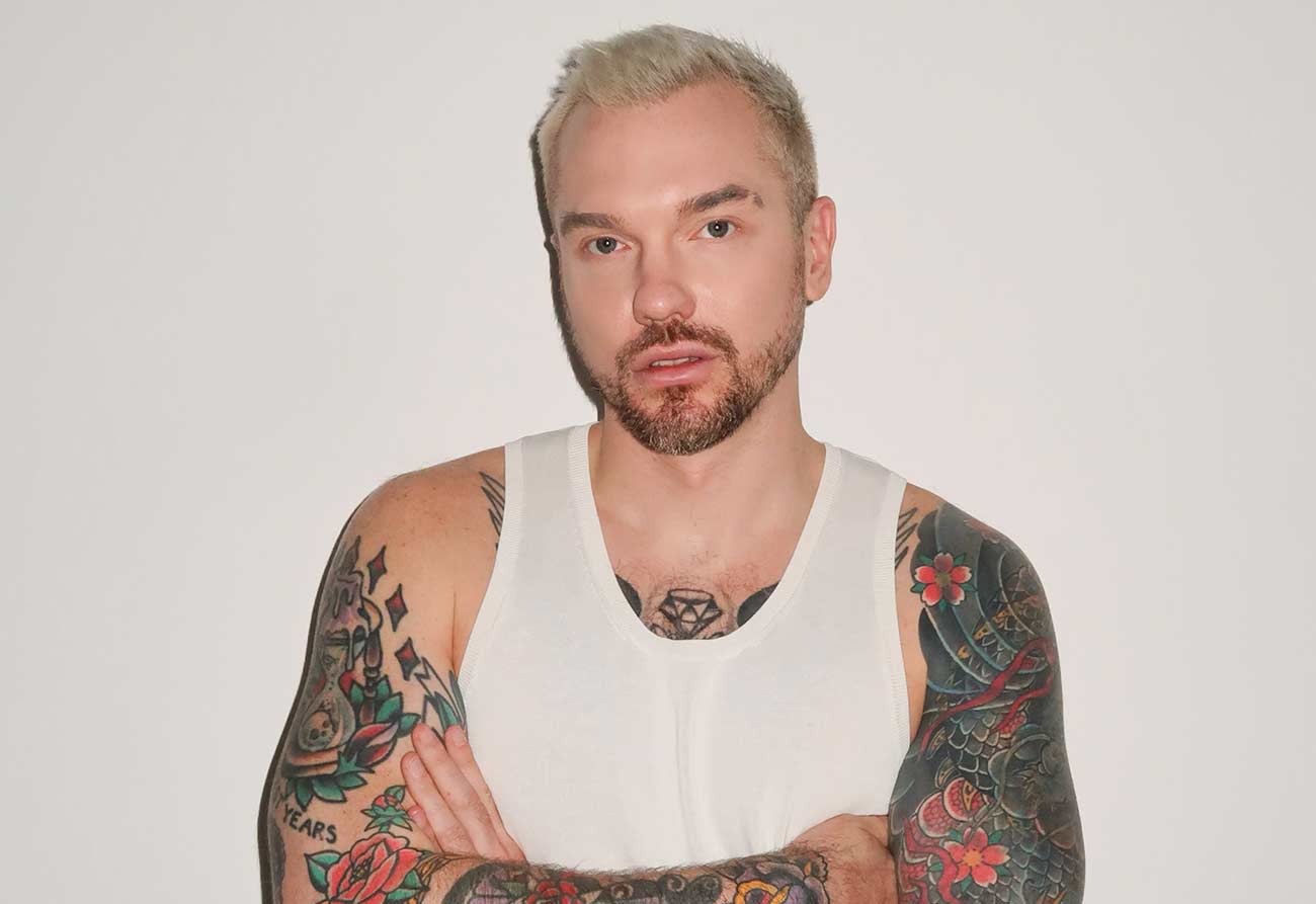 Headshot of Queerity sober dating and social app, Jordan Hurt.