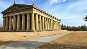 The Parthenon replica in Nashville.